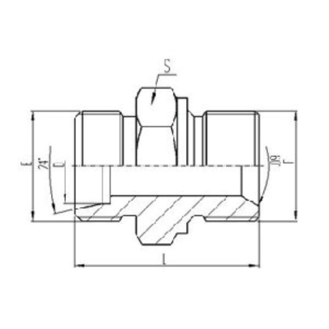 公製外螺（luó）紋24°內錐（zhuī）麵密封（fēng）|公製外螺紋60°內錐麵密封或組合墊（diàn）密封